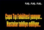 İstanbul Tıp Fakültesi Hastanesi'nde yangın çıktı..
