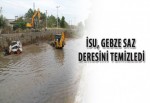 İSU, Gebze saz deresini temizledi