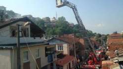 İzmit'te çatı yangını korkuttu