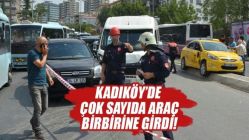 Kadıköy'de zincirleme kaza