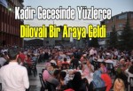 Kadir gecesinde Yüzlerce Dilovalı bir araya geldi