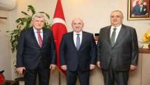 Karaosmanoğlu , Mehmet Başaran'la gezdi