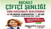Kocaeli Büyükşehir’in “Çiftçi Şenliği” başlıyor