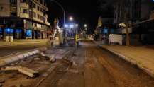 Körfez Akşemsettin Caddesi asfaltlandı