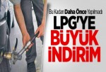 LPG'de Büyük İndirim