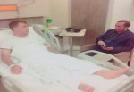 meslektaşını yalnız bırakmadı