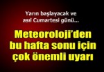 Meteoroloji uyardı: Soğuk ve yağışlı hava geliyor