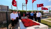 MHP DARICA'DAN ŞEHİTLİK ZİYARETİ