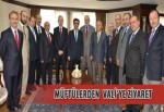 Müftülerden Vali'ye ziyaret