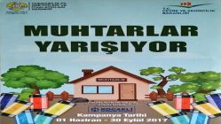 Muhtarlar atık pil toplamak için yarışıyor