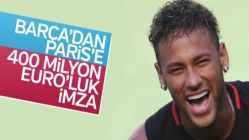 Neymar Paris Saint-Germain için imzayı attı