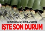 Numan Kurtulmuş'dan Bedelli Açıklaması