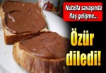 Nutella savaşında geri adım