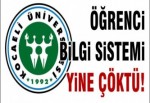 Öğrenci Bilgi Sistemi Yine Çöktü