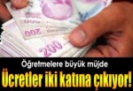 Öğretmenlere müjdeli haber!