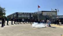 Olası yangınlara karşı eğitimler devam ediyor