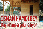 Osman Hamdi Bey Kayıkhanesi şekilleniyor