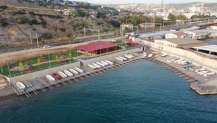 Osmangazi Köprüsü manzaralı sahil parkı tamamlandı