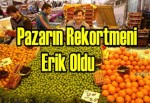 Pazarın Rekortmeni ErikOldu