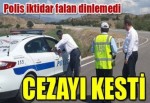 Polis yakaladı!