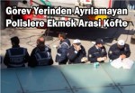 Polise ekmek arası köfte