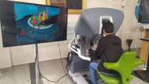 Robot simülatörü Anadolu Sağlık Merkezi’nde