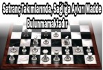 Satranç Takımlarında, Sağlığa Aykırı Madde Bulunmamaktadır