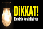 SEDAŞ planlı elektrik kesintisi ilanı