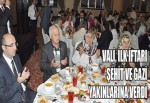 Şehit ve gazi yakınlarına iftar verildi