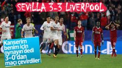 Sevilla, Liverpool'a karşı 3-0'dan maçı çevirdi