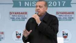 Son dakika... Cumhurbaşkanı Erdoğan Diyarbakır'da konuşuyor...
