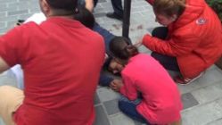Taksim'de Tinerciler Suriyeli Babayı Kızının Gözleri Önünde Bıçakladı