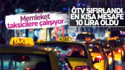 Taksimetre ücretlerine zam geldi