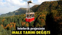 Teleferik projesinin ihale tarihi değişti