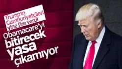 Trump'ın Cumhuriyetçileri Obamacare'a karşı yine fire verdi