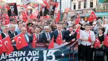 Tüm Kocaeli, 15 Temmuz kortejindeydi