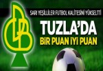 Tuzla’da bir puan iyi puan