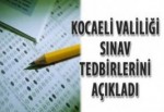 Valilik Sınav Tedbirlerini Açıkladı