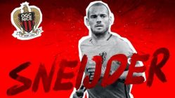 Wesley Sneijder resmen Nice'de