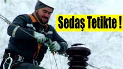 Yeni kar dalgası için SEDAŞ tetikte!