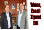 Yılmaz, Esnafı Ziyaret Etti