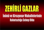 Zehirli Gazlar Havaya Bırakılıyor