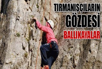 Tırmanışçıların gözdesi Ballıkayalar