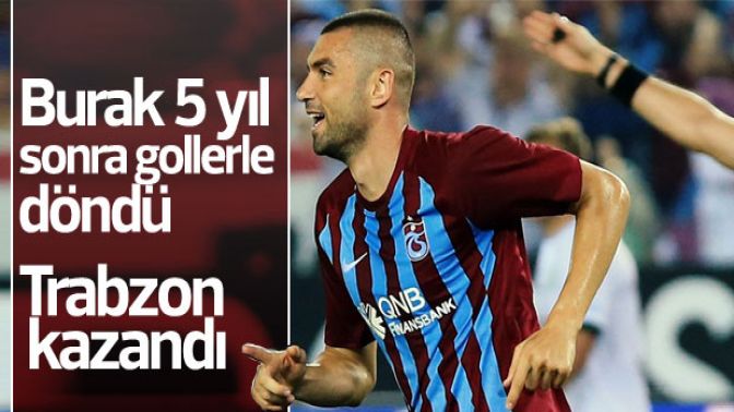 Trabzonspor Burak Yılmazla kazandı