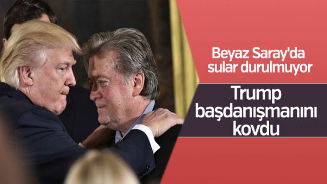 Trump, Bannonun görevine son verdi