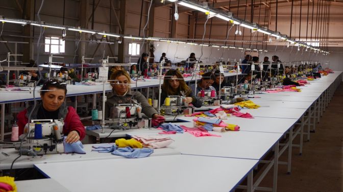 Tuncelide ilk tekstil atölyesi üretime başladı