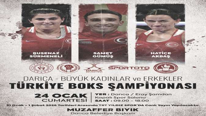 Türkiye Boks Şampiyonası Darıca’da yapılacak
