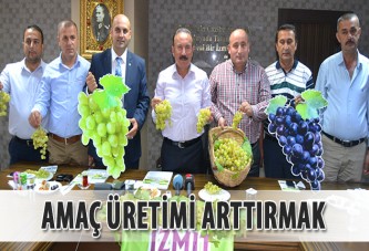 Üzüm festivalinde amaç üretimi arttırmak