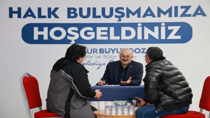 Vatandaşlarla Bir Araya Geldi