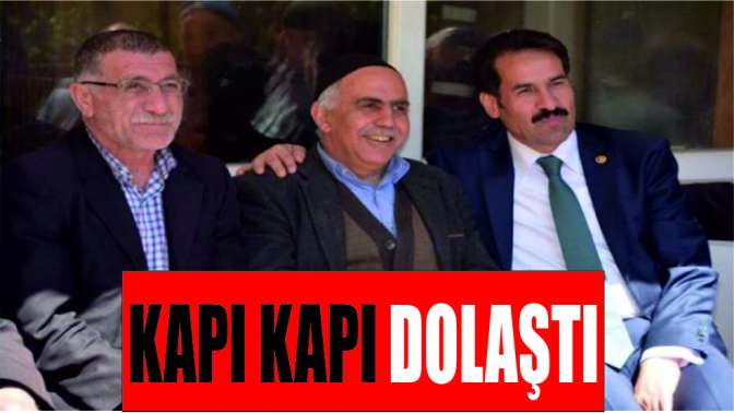 Yaman, Dilovası’nda kapı kapı dolaştı